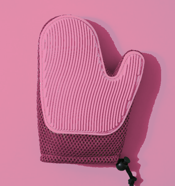 Silicone Massage Gloves and Pet Hair Removal Brushes